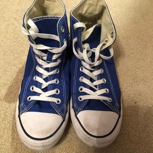 Blue converse